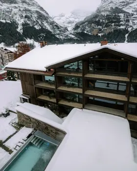 Bergwelt Grindelwald Design Luxury Hotel Az Bergwelt Winter Z R8375
